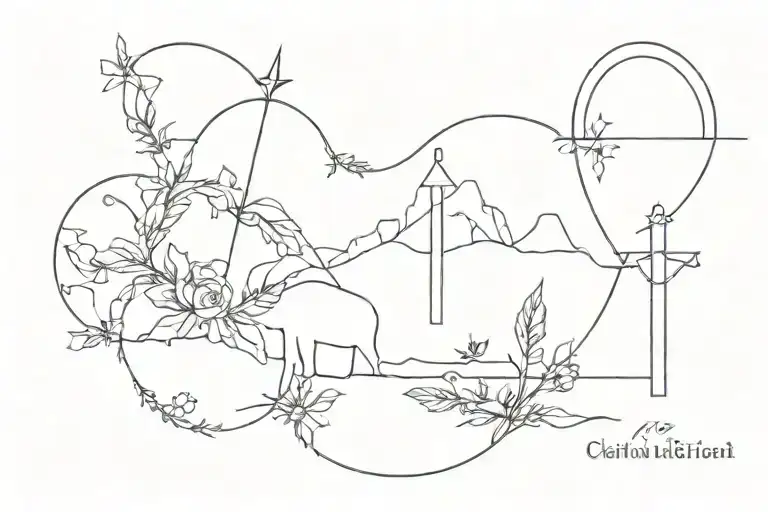 Biblical Reference tattoo design idea