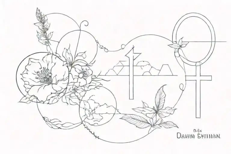 Biblical Reference tattoo design idea