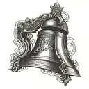liberty bell tattoo design idea