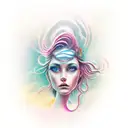 siren  tattoo design idea