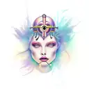 siren  tattoo design idea