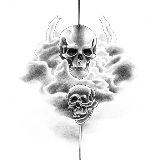 Grim Reaper tattoo design idea