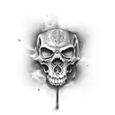 Grim Reaper tattoo design idea