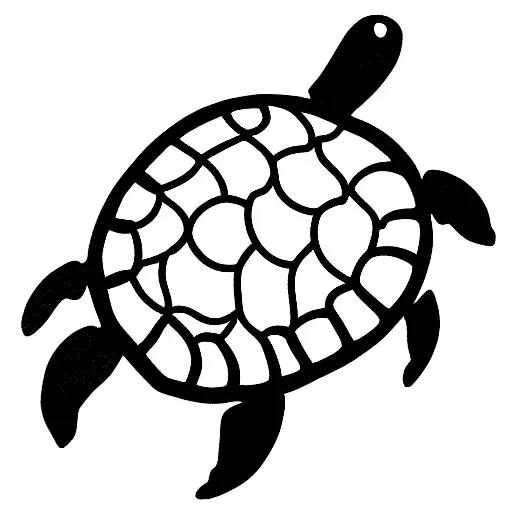 Turtle tattoo design idea