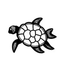 Turtle tattoo design idea