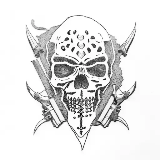 sons of anarchy and red dead redemption tattoo design idea