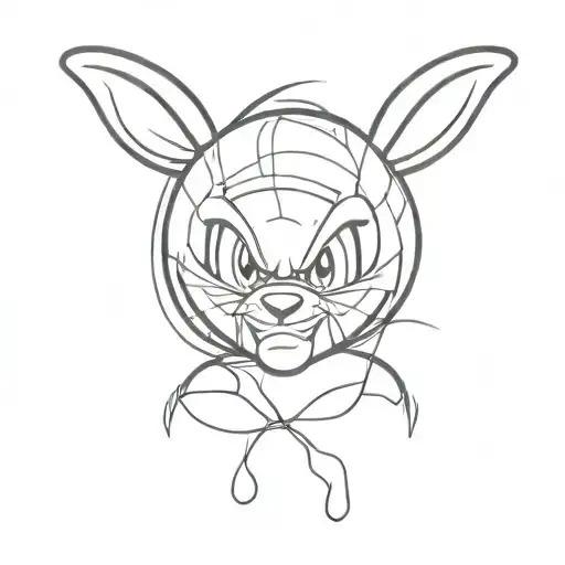 Space jam basketball tattoo design idea