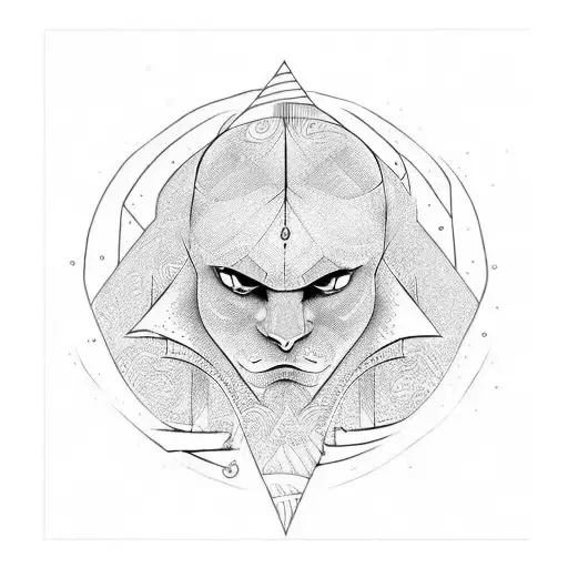 THUMB PRINT tattoo design idea