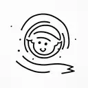 first kid, boy tattoo design idea