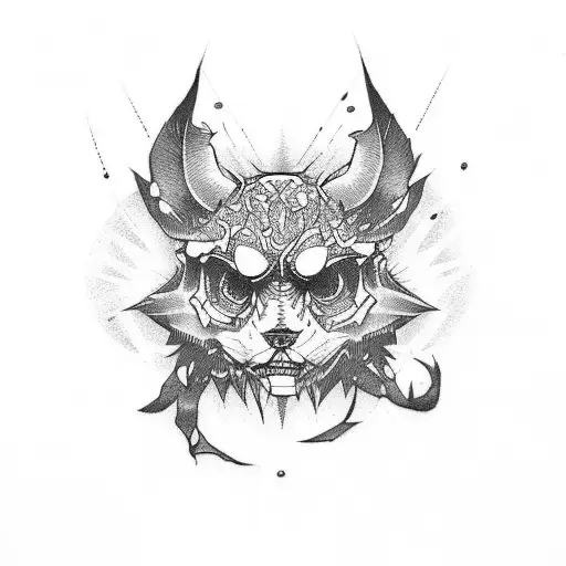 Kamikaze tattoo design idea