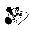Mickey mouse tattoo design idea
