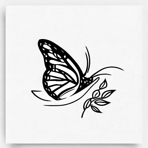 sleeve of flowers with monarch butterfly, cardinal, and greenery tattoo design idea