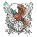 For billions of years since the outset of time Every single one of your ancestors survived Every single person on your M tattoo design idea