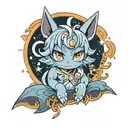 nyami nyami tattoo design idea