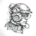 80s tattoo design idea