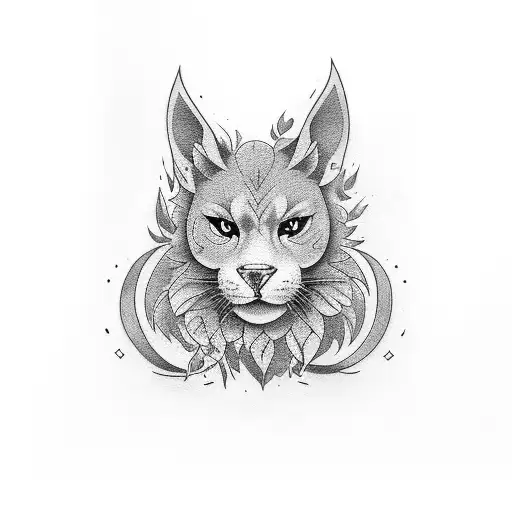 the word "feisty" as an anagram  tattoo design idea