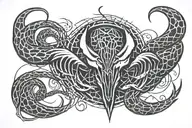 Venom Symbol tattoo design idea