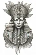 osiris tattoo design idea