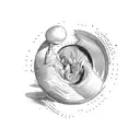 sisyphus tattoo design idea