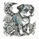 underdog tattoo design idea