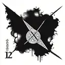 Roman numerals of 12 06 2018  tattoo design idea