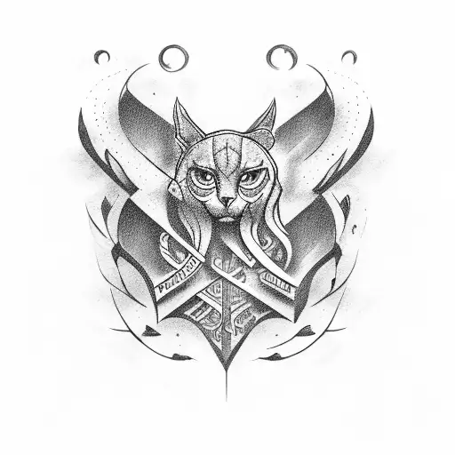 lettering on neck with the words "IN HONOR TO CHAPTER 13" tattoo design idea