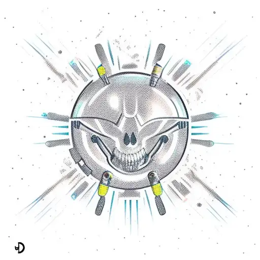 TIG torch tattoo design idea