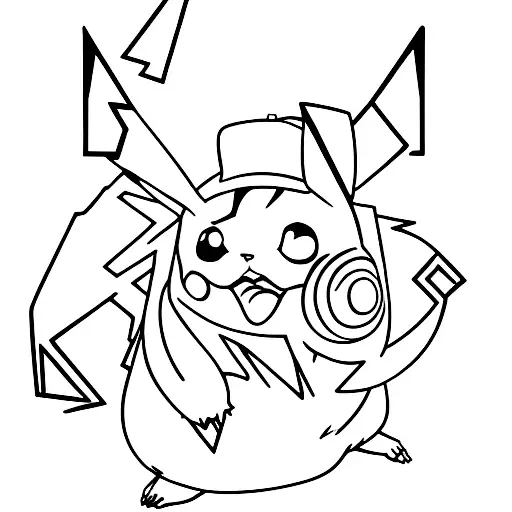pikachu tattoo design idea