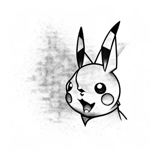 pikachu tattoo design idea