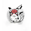 pikachu tattoo design idea