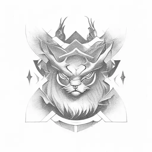 sleep token sigils tattoo design idea