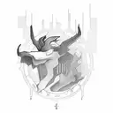 sleep token sigils tattoo design idea