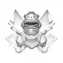 sleep token sigils tattoo design idea