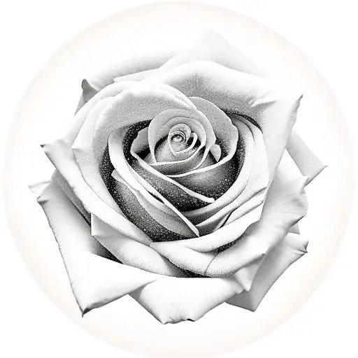 yellow rose  tattoo design idea