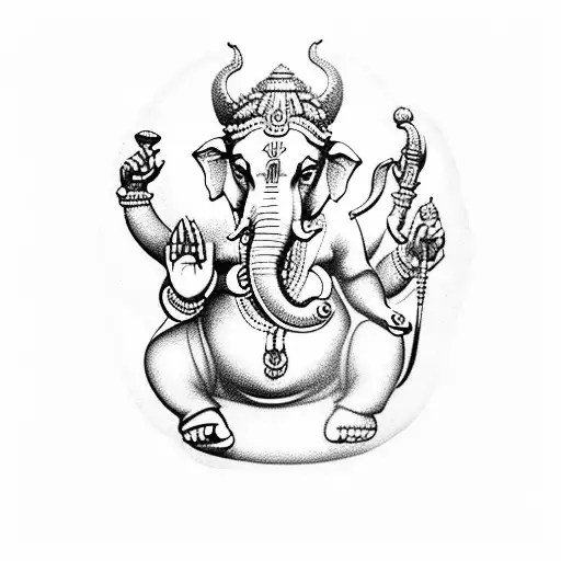 Ganesha tattoo for hand men tattoo design idea