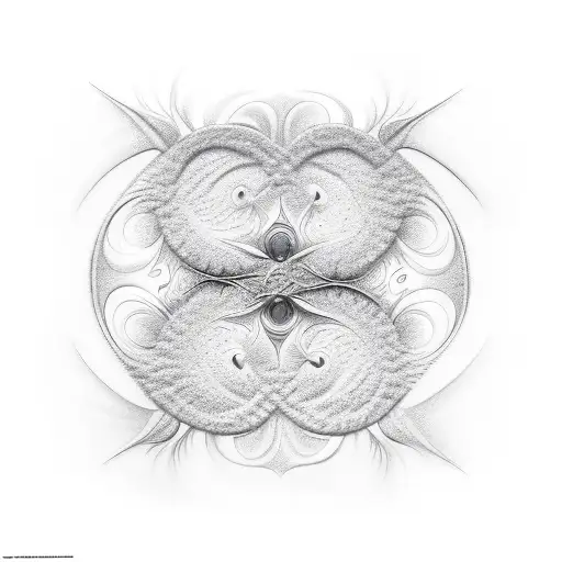 fractal  tattoo design idea