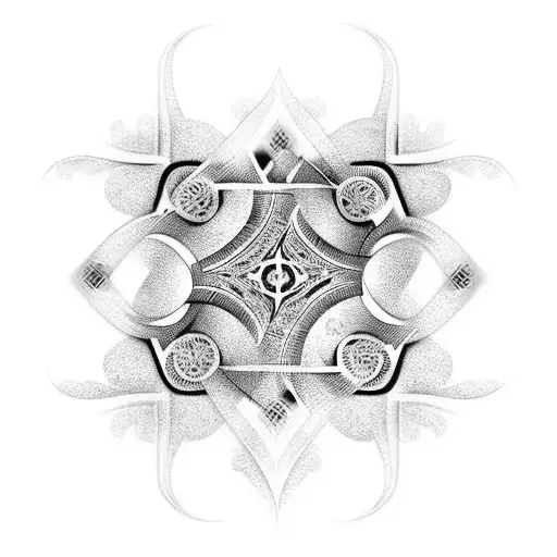 fractal  tattoo design idea