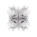 fractal  tattoo design idea