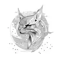 midnight echo tattoo design idea