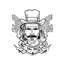 doc holliday  tattoo design idea