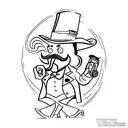 doc holliday  tattoo design idea
