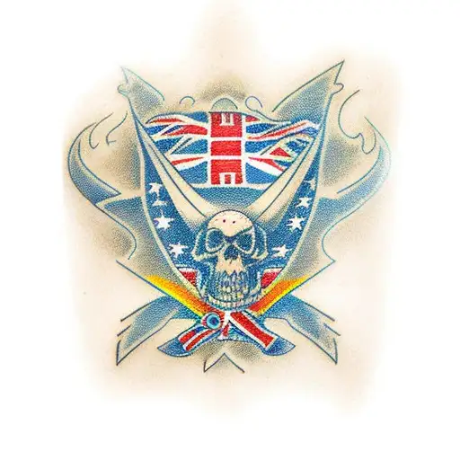no surrender tattoo design idea