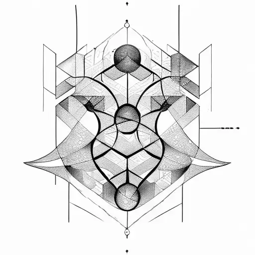 neural network tattoo design idea