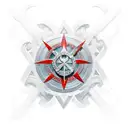 templar shield tattoo design idea