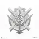 templar shield tattoo design idea