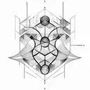 neural network tattoo design idea