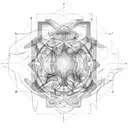 neural network tattoo design idea