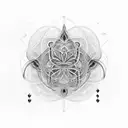 string theory tattoo design idea