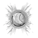 fireball  tattoo design idea