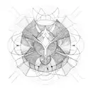 mathematic tattoo design idea